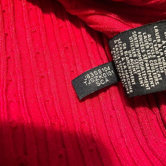 Tommy Hilfiger Womens Knit Sweater Size Small Red - Picture 10 of 16